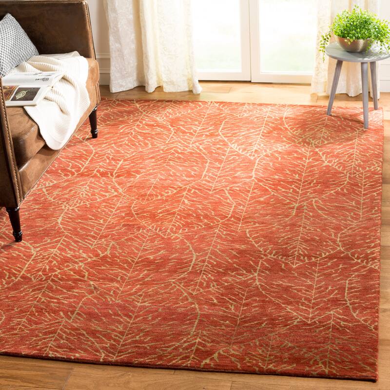 Martha Stewart by SAFAVIEH Foliage Wool Rug - 6' x 9' - Harvest