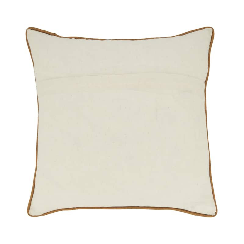 Buzzworthy Bumblebee Embroidered Throw Pillow