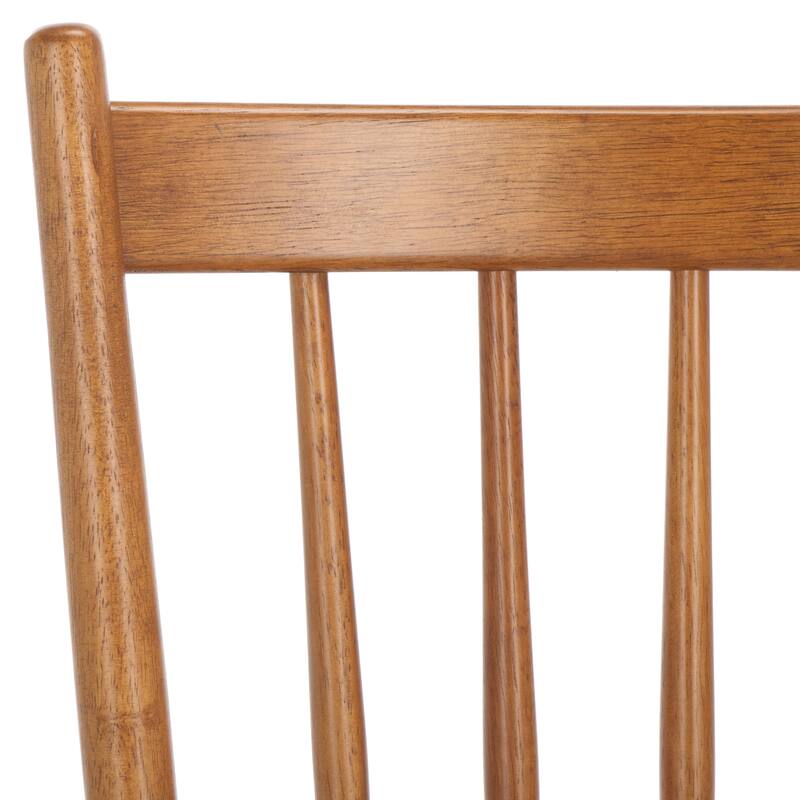 SAFAVIEH HOME Andreas Spindle Dining Chair (Set of 2) - 17"W x 20"D x 36"H