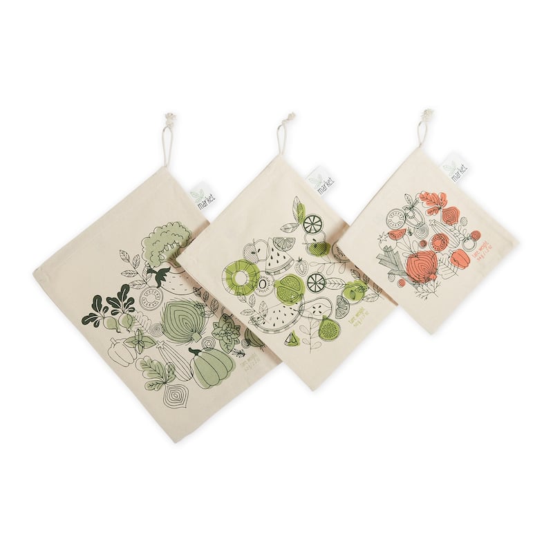 Market Produce Bags (Set of 3)
