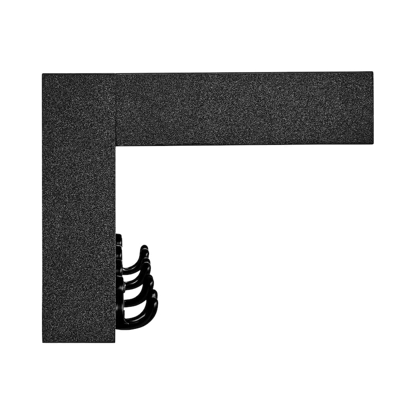 Danya B. Entryway Wall Coat Rack with Decorative Ledge Shelf and Hooks