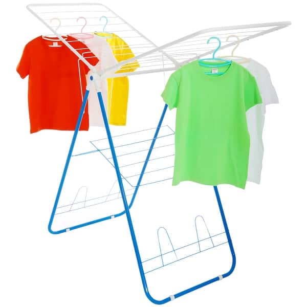 Shop Collapsible Folding Clothes Drying Rack Stand Stainless