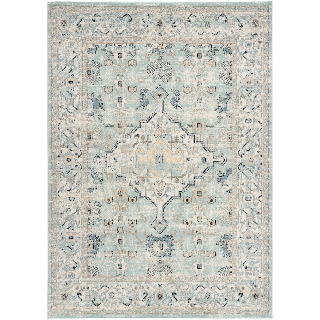 Nourison Washable Decor Indoor only Machine Washable Persian Area Rug