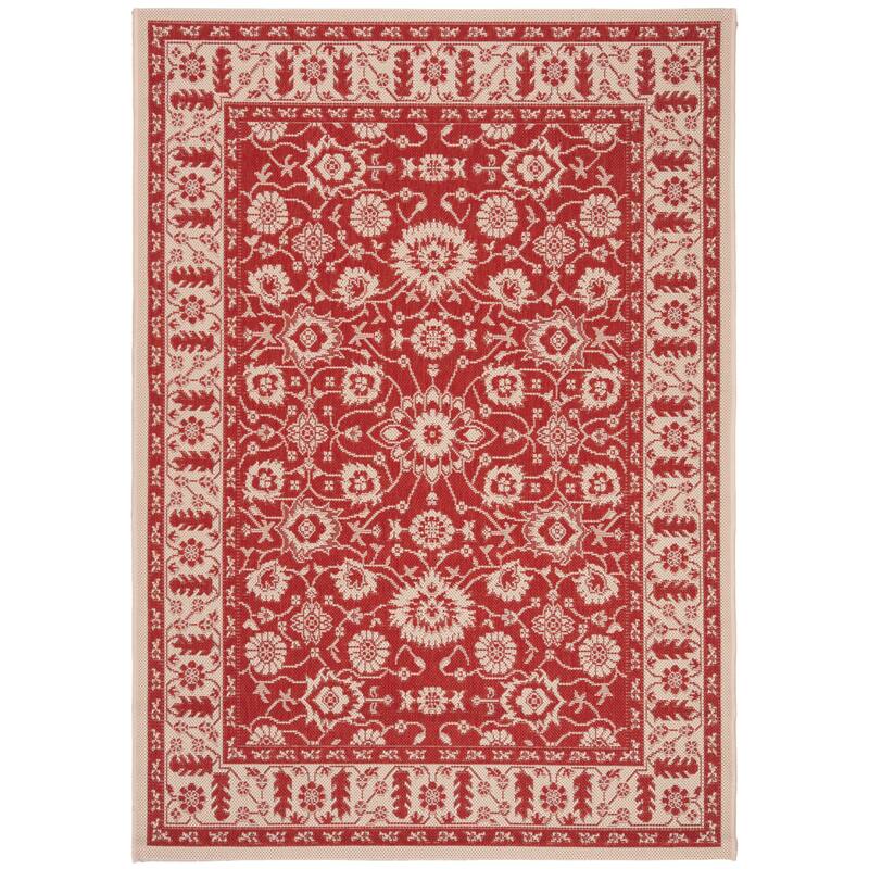 SAFAVIEH Courtyard Felicitas Indoor/ Outdoor Waterproof Patio Backyard Rug