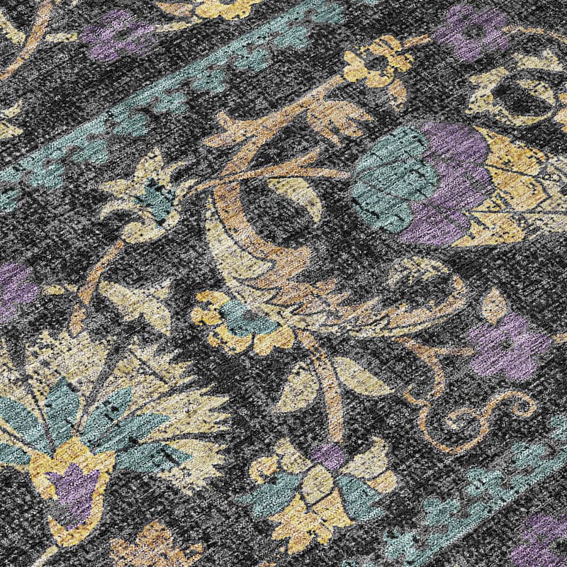 Machine Washable Indoor/ Outdoor Global Alix Chantille Rug