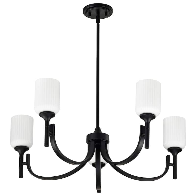 Nuvo Lighting 60/8650 Solara 5 Light 30" Wide Chandelier