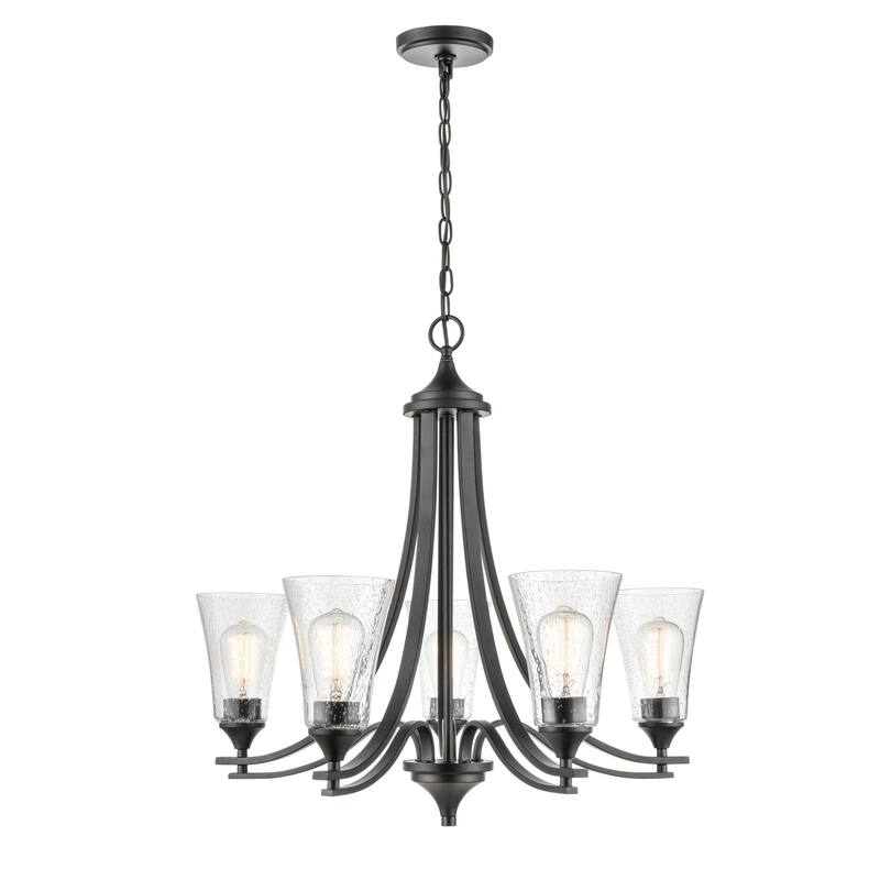 Millennium Lighting Natalie 5 Light Chandelier Ceiling Light in Multiple Finishes