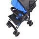 preview thumbnail 16 of 69, Carbon Steel Lightweight Stroller with Canopy, Recline and Foldable Frame - 30.71” L x 19.69” W x 40.94” H