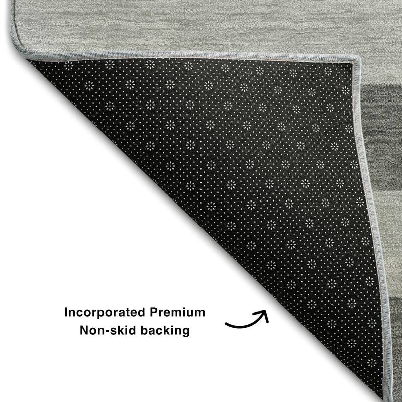 Premium Washable Super Soft Cabana Stripe Mayfield Rug