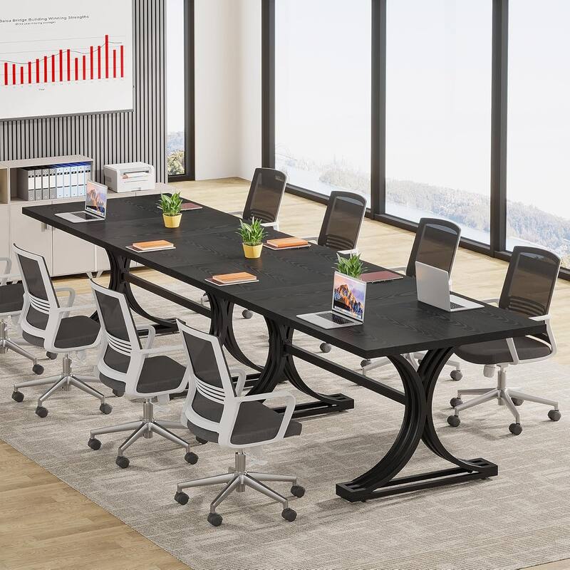 5FT Conference Table, Modern Meeting Table for Office Conference Room