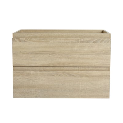 30" Wall-Mounted Bathroom Vanity (Only the Cabinet Body)-BVB01930LTO-2