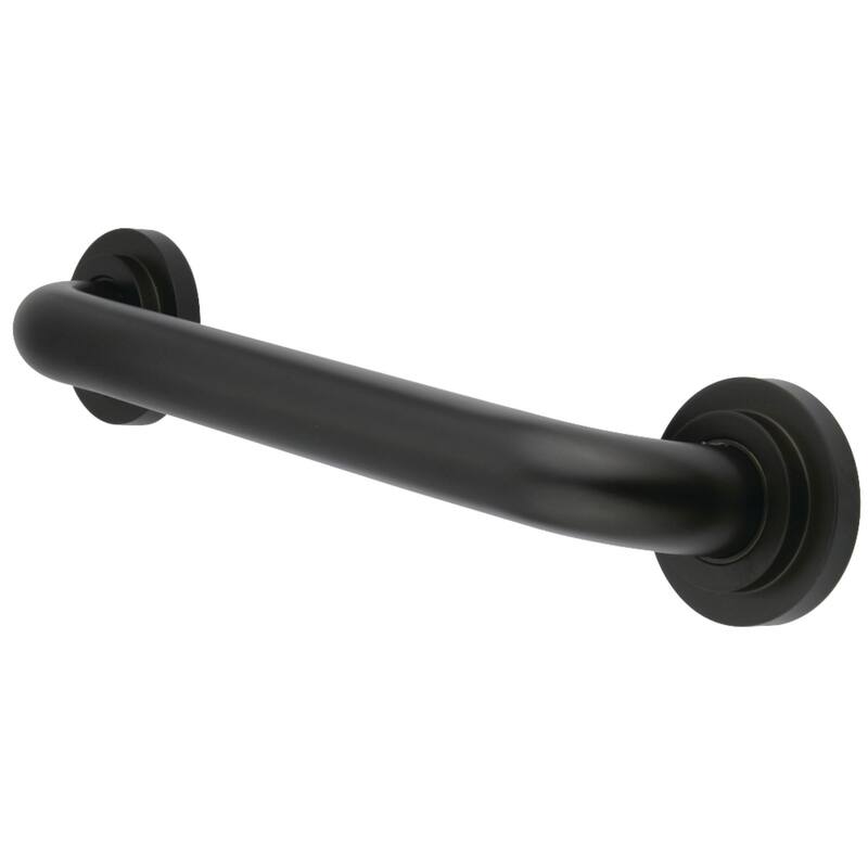 Kingston Brass Manhattan 18-Inch X 1-1/4-Inch OD Decorative Grab Bar - Oil Rubbed Bronze
