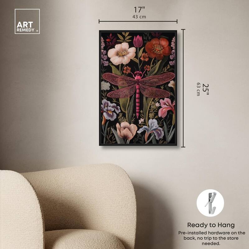 Ruby Reed Rider I Canvas by Art Remedy