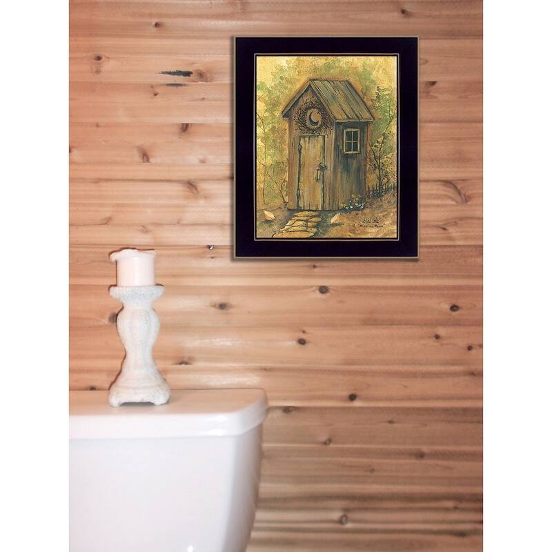 TrendyDecor4U Traditional "Reading Room" Framed Print Wall Art by Gail Eads