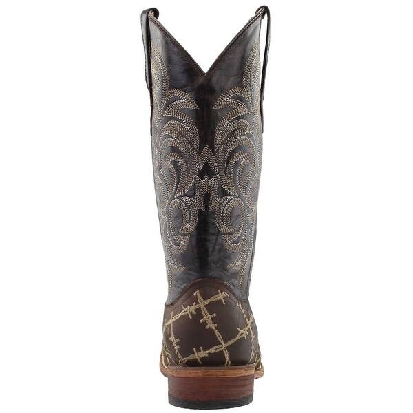 Shop Ferrini Mens Barbed Wire Casual Western Shoes Overstock