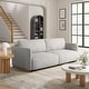 preview thumbnail 3 of 54, Serta Tyson Convertible Sofa Ivory