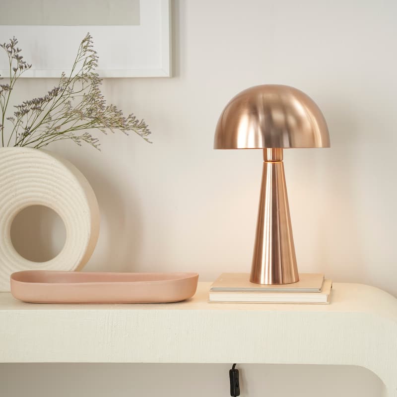 Nourison 16" Mid-Century Mushroom Table Lamp