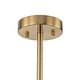 preview thumbnail 10 of 56, 18-Light Cluster Blue Glass Bubble Chandelier - 25in Wide Gold