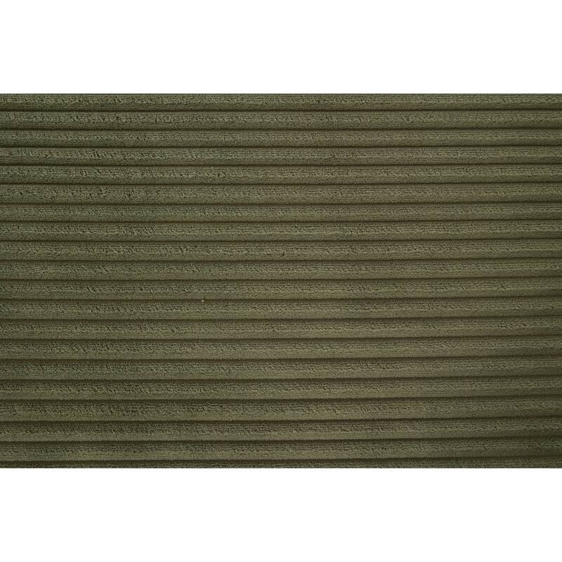 Green 98.4" L-Shaped 4-Seat Modular Sofa with Chaise