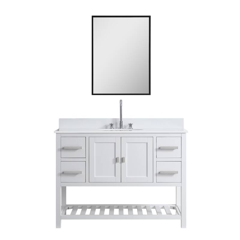 Monaco 48" Single Sink Vanity Base Only