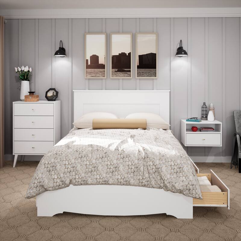 Prepac Queen-sized Flat-panel Headboard (Only)