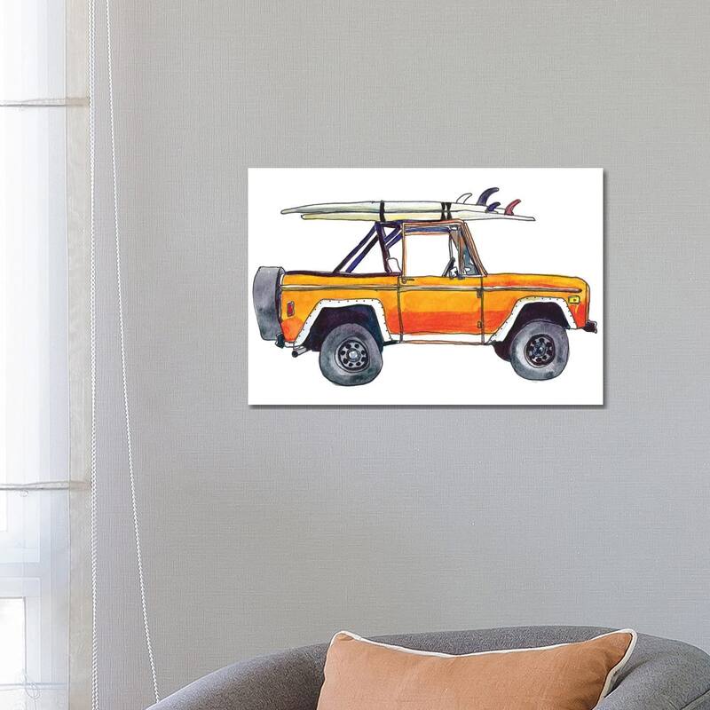 iCanvas "Surf Car XIII" by Paul Mccreery Canvas Print - 18x26x1.5