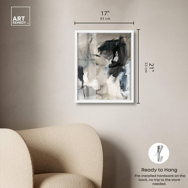Scribbled Energy I Shadowbox by Art Remedy