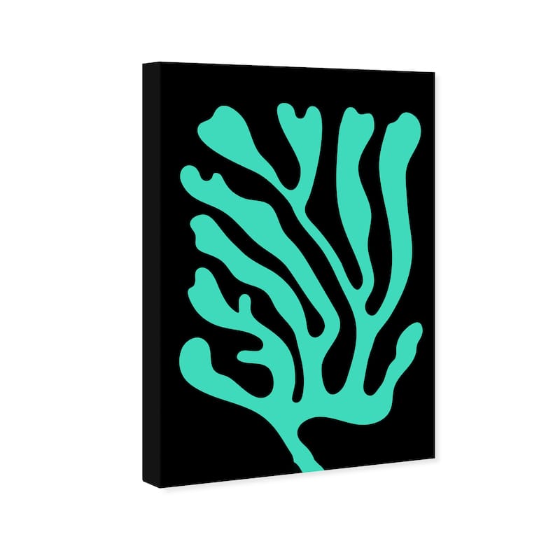 Wynwood Studio Canvas Nautical and Coastal Poster Coral Brown and Modern & Contemporary Wall Art Canvas Print