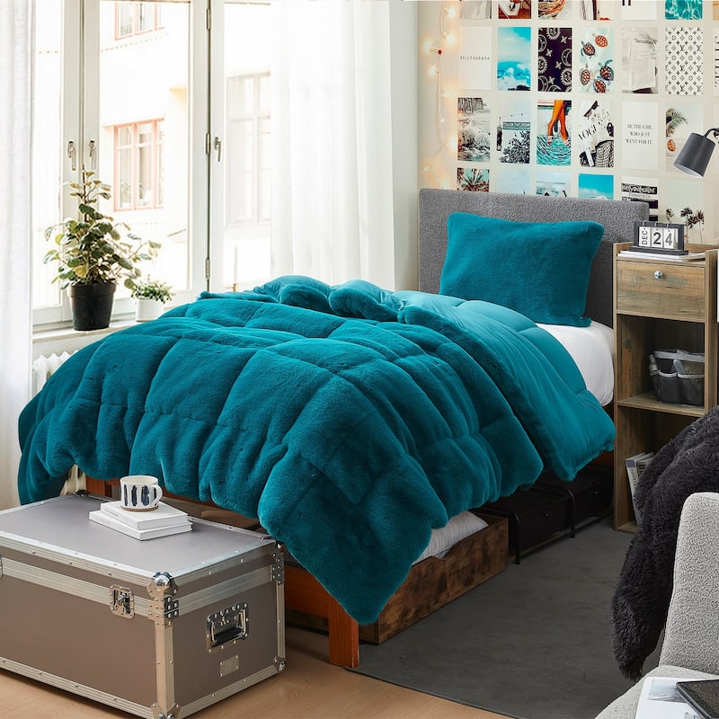 Chunky Bunny Yoga - Coma Inducer® Oversized Comforter - Real Teal