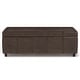 preview thumbnail 43 of 136, WYNDENHALL Stanford Upholstered Storage Ottoman