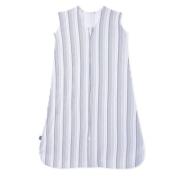 slide 2 of 5, HALO SleepSack wearable blanket, 100% cotton, Blue Stripe, XL, 18-24M - xlarge