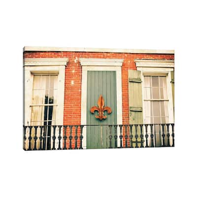 iCanvas "French Quarter Color" by Ann Hudec Canvas Print