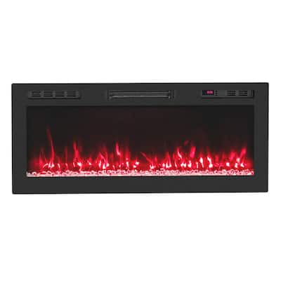 Costway 42" Smart WiFi Electric Fireplace Work with Alexa & Google - See Details
