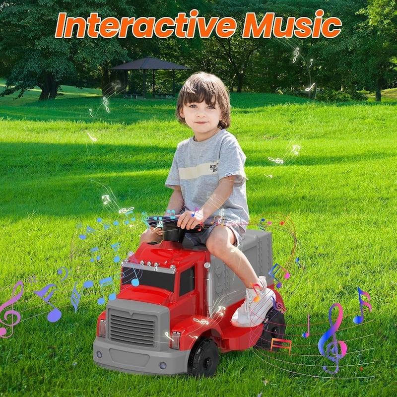 EROMMY Kids Ride-On Cars – 24V 2-Seater Dump Truck / 12V Fire Truck / 1:16 High-Speed RC Car – Multiple Colors & Styles