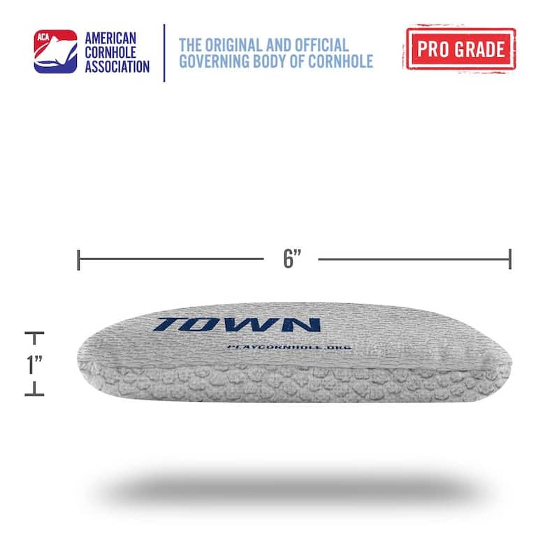 College Town Gray Dual Sided Cornhole Bags