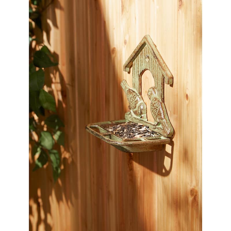 Sunflower Cast Iron Bird Feeder