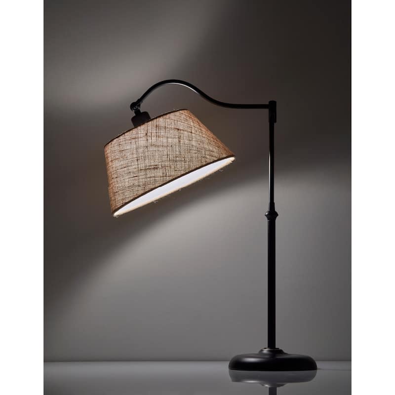 Adesso Antique Bronze Rodeo Table Lamp