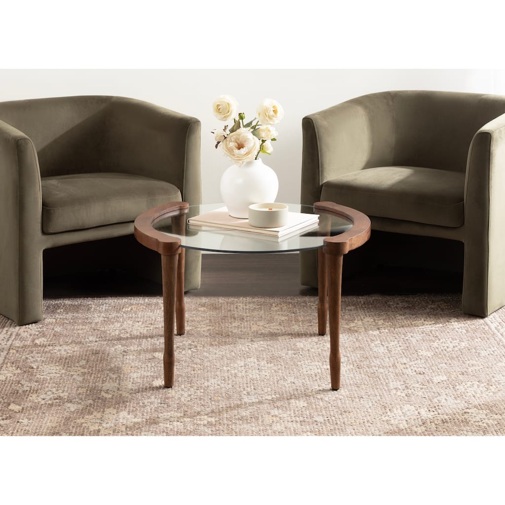 Kate and Laurel Santoro Round Coffee Table