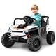 preview thumbnail 17 of 31, Costway 12V Kids Ride on Truck with Parental Remote 3 Speeds & Reverse - See Details