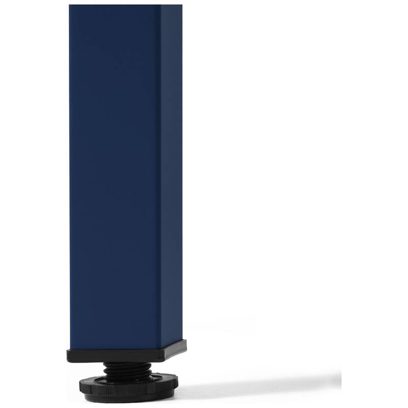 Frond and Form 59 Inch By 35.4 Inch Outdoor Steel Rectangular Dining Table