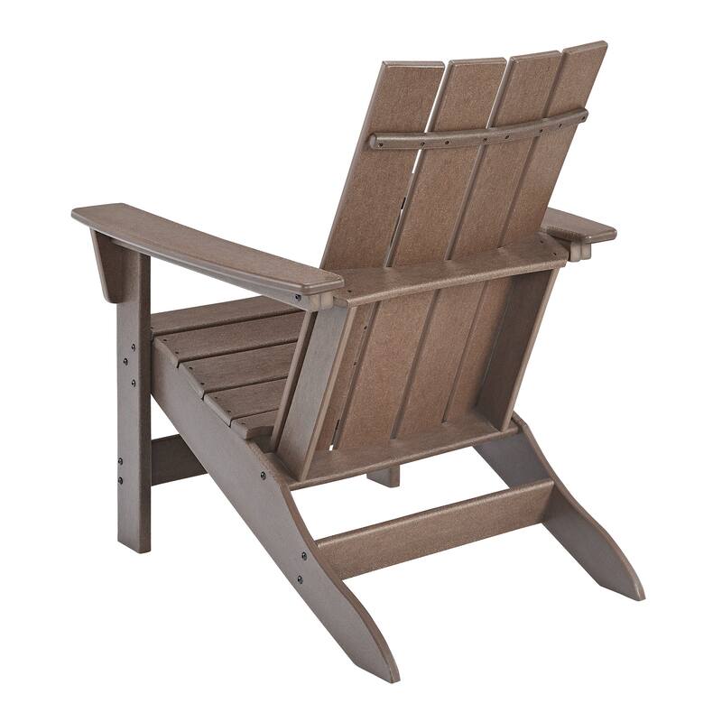 Signature Design by Ashley Emmeline Outdoor Poly All Weather Adirondack Chair - 31"W x 34"D x 37"H