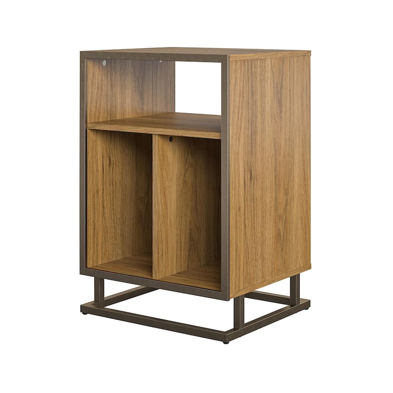 The Novogratz Regal Turntable Stand / End Table