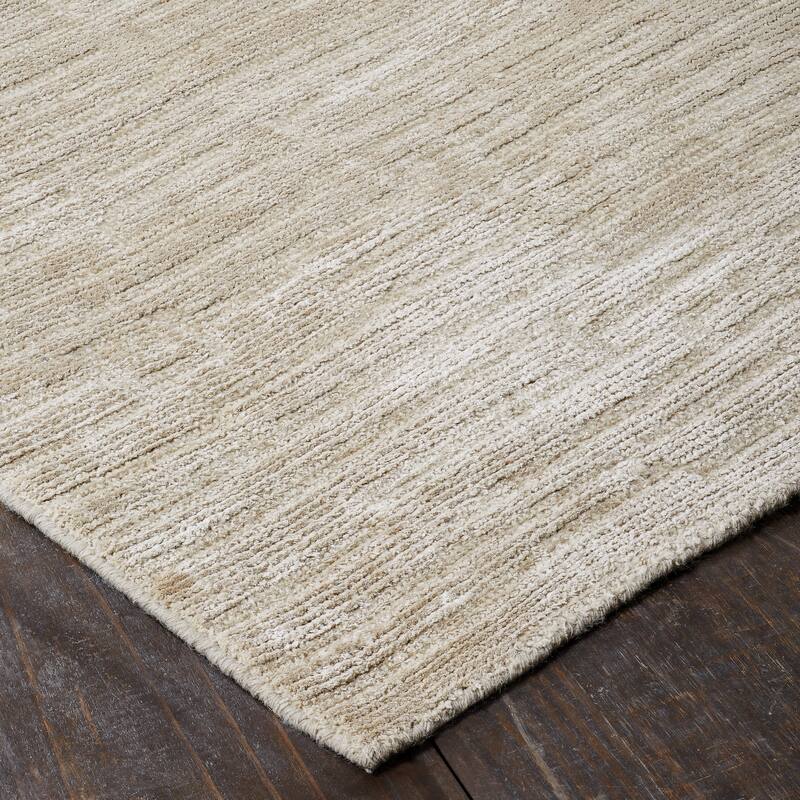 Handmade Linear Pattern Area Rug