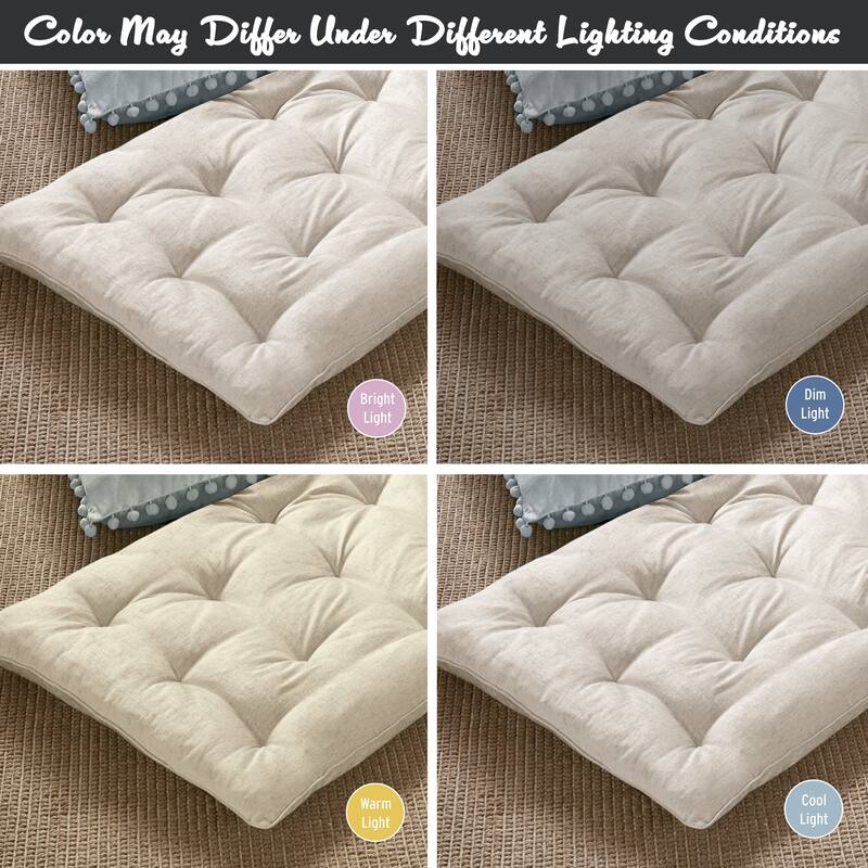 Intelligent Designs Arwen Poly Chenille Lounge Floor Pillow
