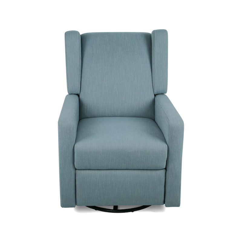 Christopher Knight Home - Hounker Contemporary Upholstered Swivel Recliner