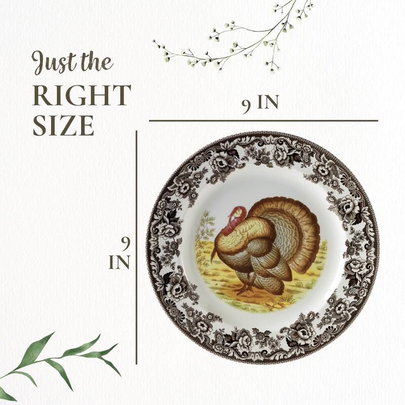 Spode Woodland Soup Plate