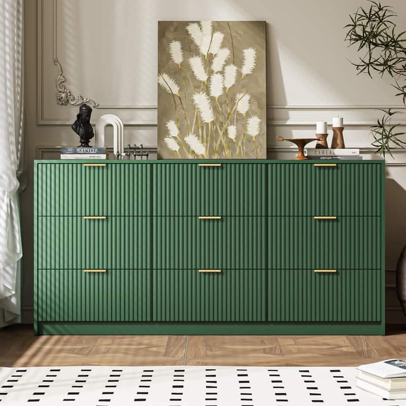 9-Drawer Dresser 63" W