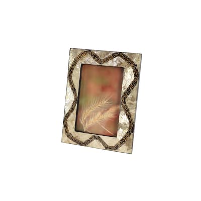Resin Photo Frame - Brown - Roche River Decor