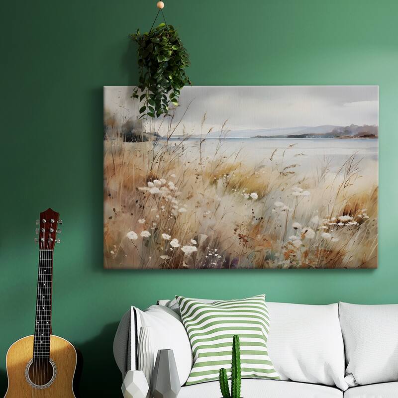 Vintage Landscape -DCCCLVI -Gallery Wrapped Canvas
