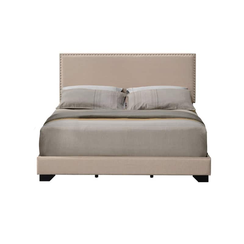 Fabric Upholstered Queen Bed